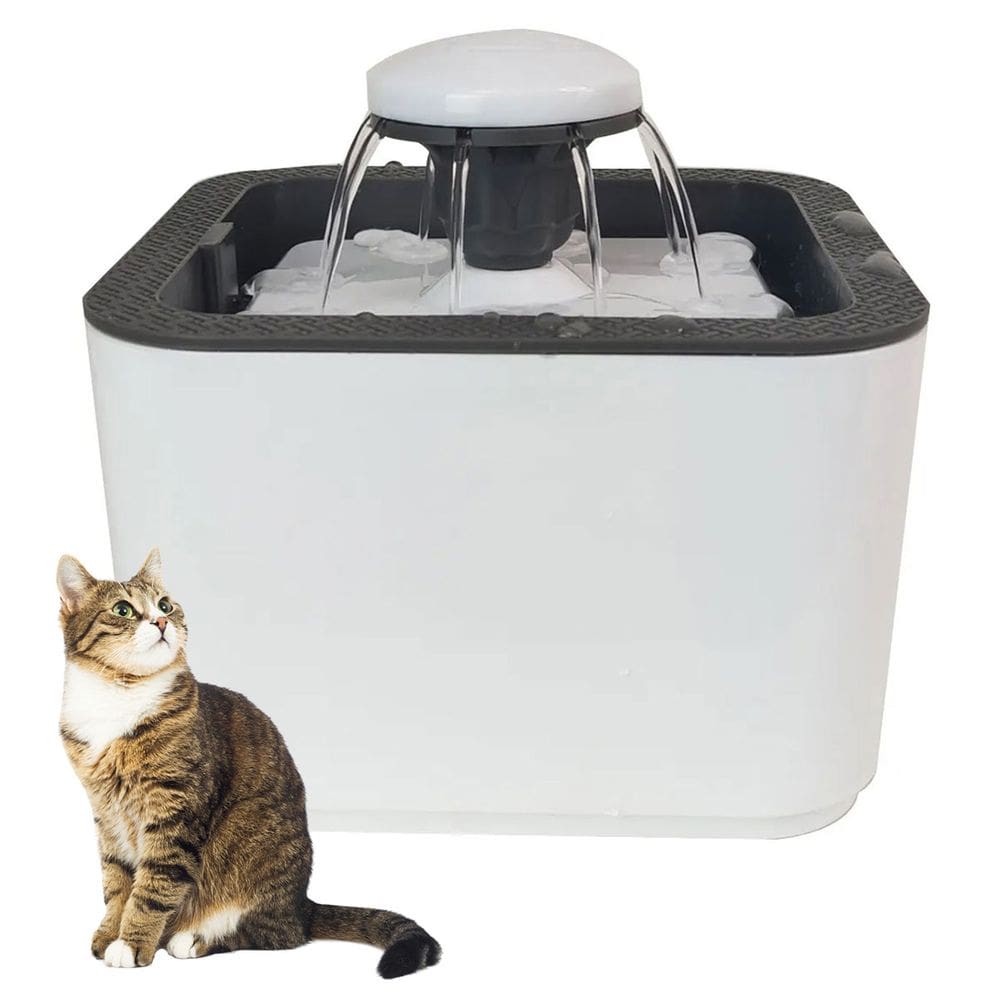 Bebedouro Fonte de Agua Gato Cao Pet Cachorro Animal de Estimaçao Filtro Reservatorio 2.5 Litros Automatico Silenciso Agua Limpa Hidrataçao