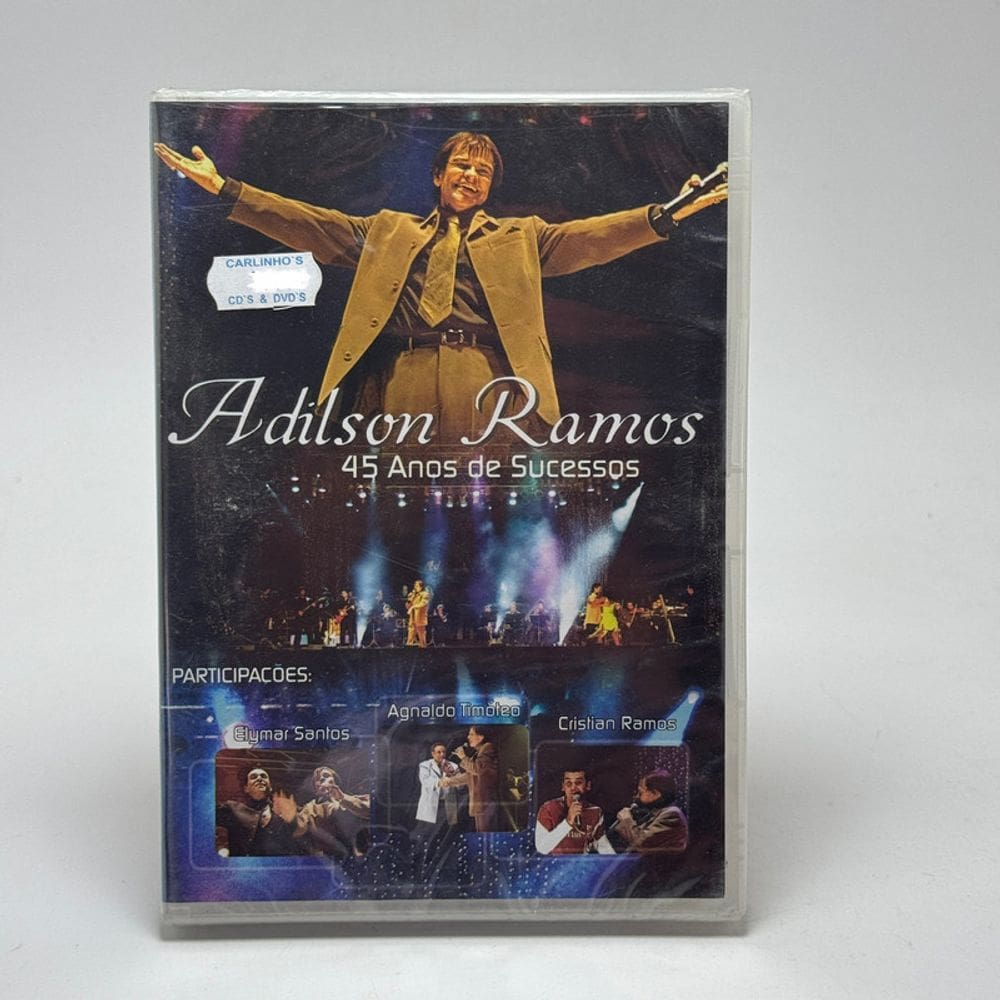 Dvd Adilson Ramos - 45 Anos de Sucessos