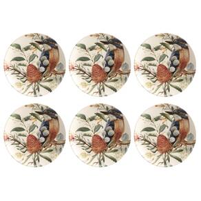 Conjunto de Pratos de Sobremesa 06 Peças Coup Banksia Porto Brasil