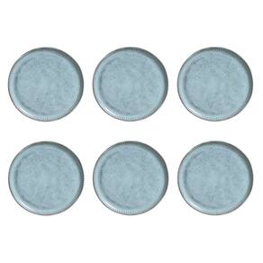 Conjunto de Pratos de Sobremesa 06 Peças Linhas Breeze Porto Brasil