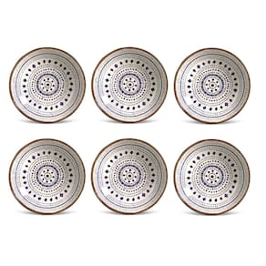 Conjunto de Pratos Fundos 06 Peças Coup Asteca Porto Brasil