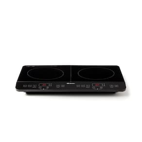 Cooktop Portátil Por Indução Ariete 1998 Vitrocerâmico Touch 2 Bocas 127v