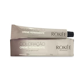 Coloração ROKÉE 4.66 Castanho Vermelho Intenso - 50g