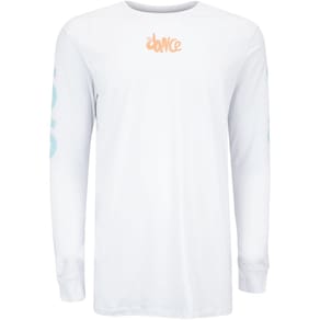 Camiseta Masculina FitDance Manga Longa Alongada com Silk