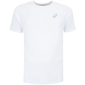 Camiseta Masculina ASICS Manga Curta Racket Recortada