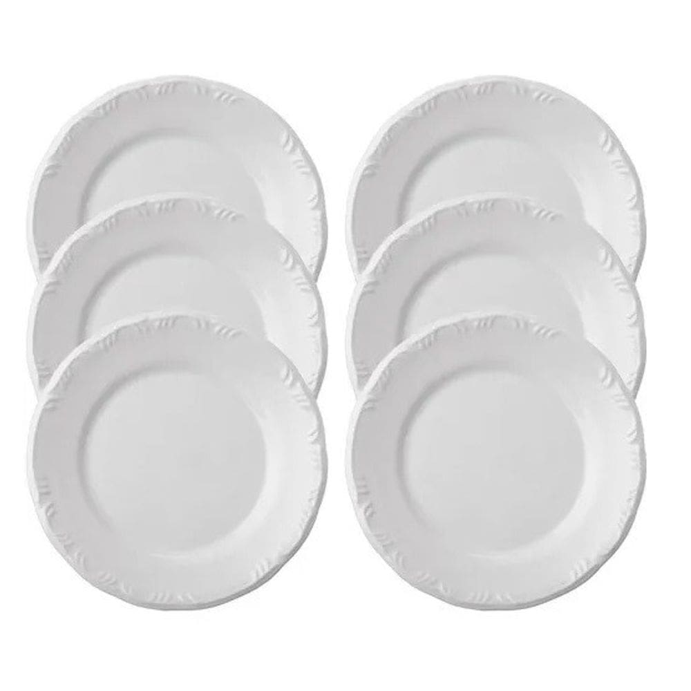 Conjunto de Pratos Rasos 06 Peças Pomerode Schmidt
