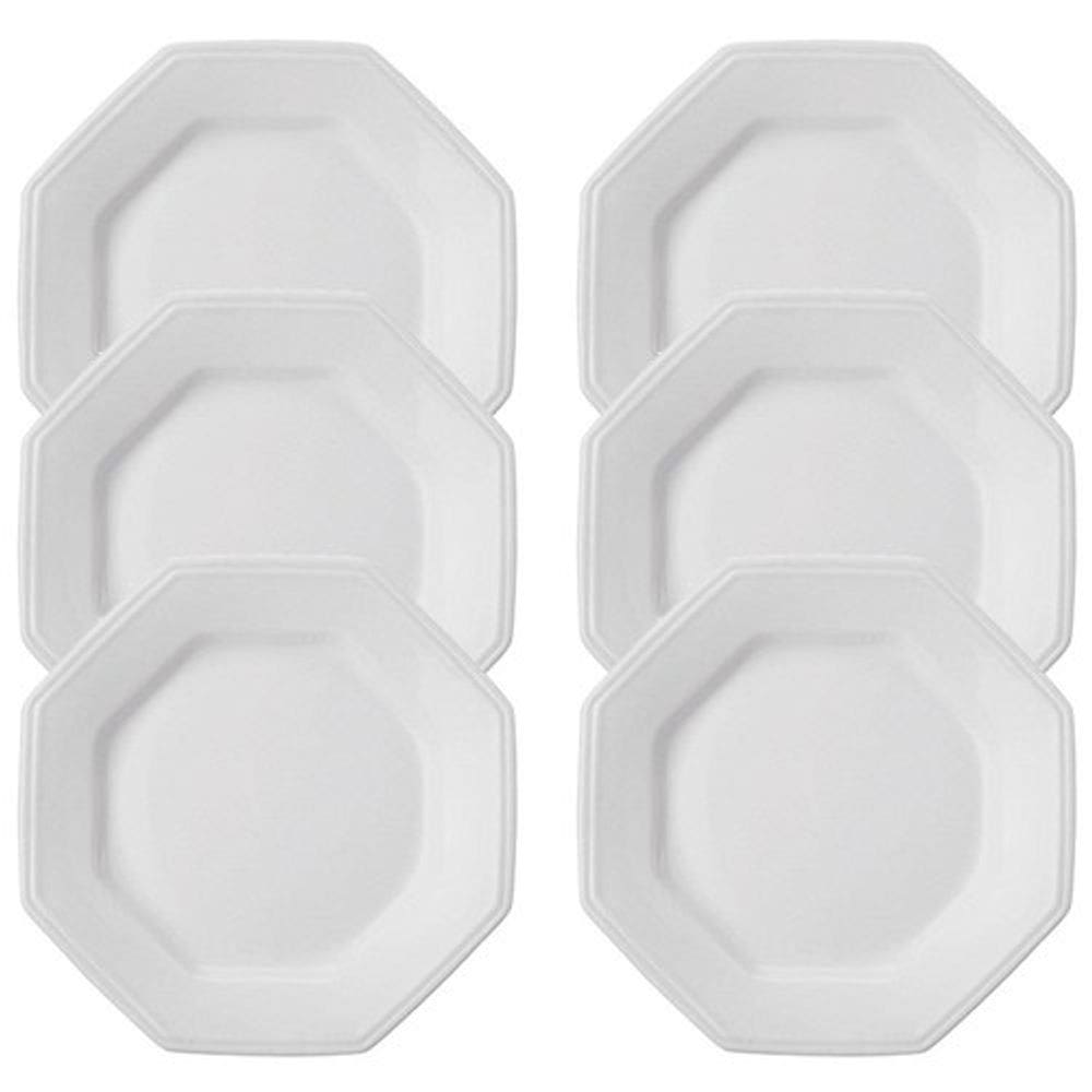 Conjunto de Pratos de Sobremesa 06 Peças Prisma Schmidt