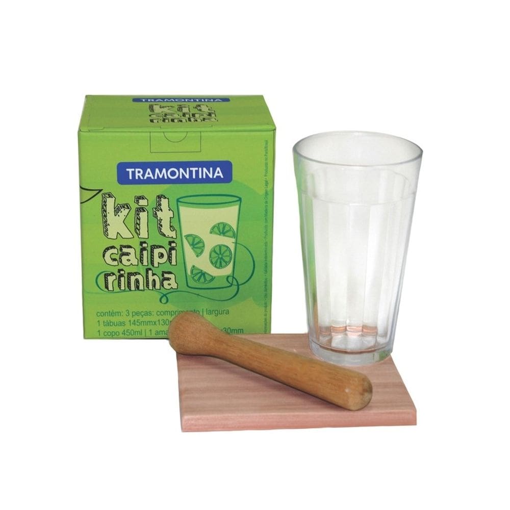 Kit Caipirinha 03 Peças Tramontina 10239/681