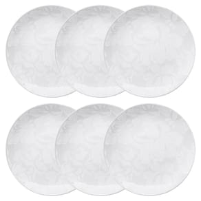 Conjunto de Pratos Rasos 06 Peças Coup Blanc Oxford