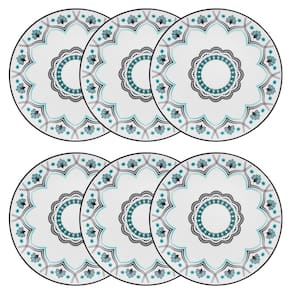 Conjunto de Pratos Rasos 06 Peças Serene Oxford