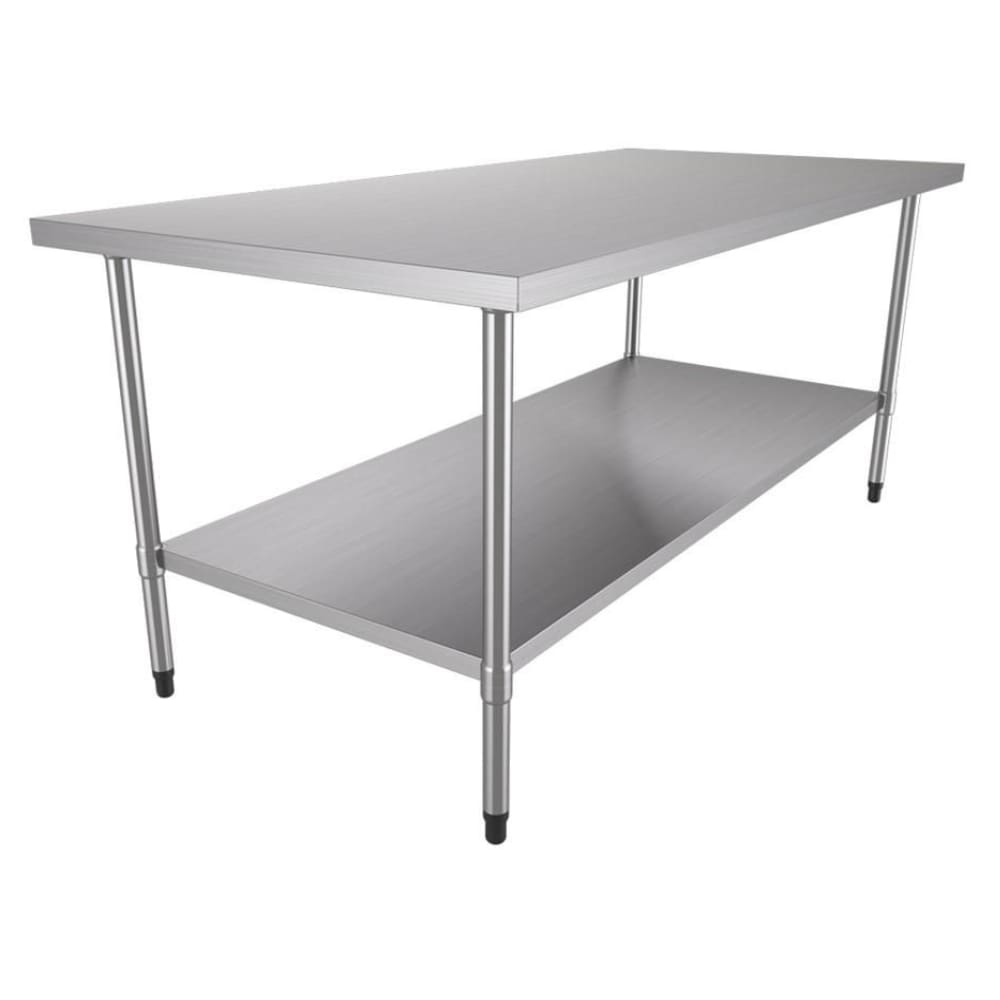 Mesa Bancada de Apoio em Aço Inox 1,80 x 0,70 m Metalcubas