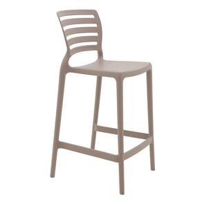 Banqueta Sofia Alta Cinza Tramontina 92127/210