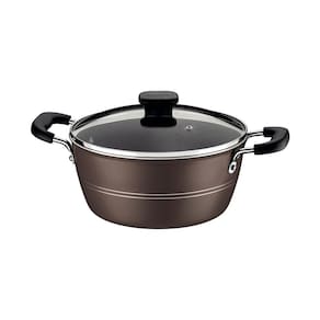 Caçarola Sicília Avelã 24 cm 4,3 L em Alumínio com Revestimento Interno Antiaderente Starflon Excellent Tramontina 20402/624