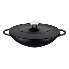 Wok Trento 32 cm 5 L em Ferro Esmaltado com Revestimento Interno Antiaderente Starflon Excellent Tramontina 20806/032