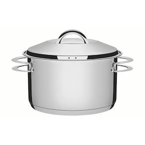 Caçarola Solar Funda 28 cm 8,4 L em Aço Inox Fundo Triplo Tramontina 62504/280