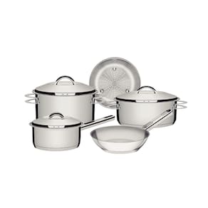Jogo de Panelas Solar 5 Peças em Aço Inox Fundo Triplo Tramontina 65510/780