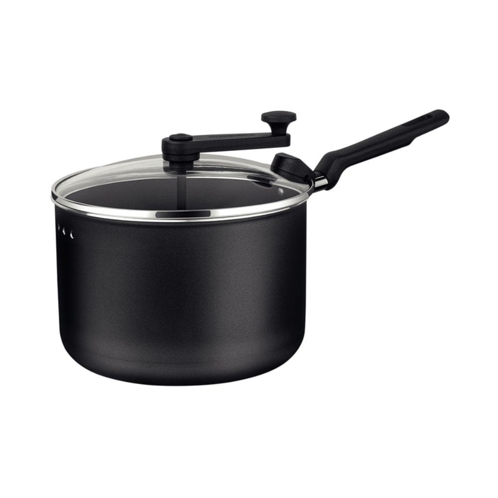 Pipoqueira Loreto em Alumínio com Revestimento Antiaderente Starflon Max Grafite 20 cm 3,5 L Tramontina 20387/020