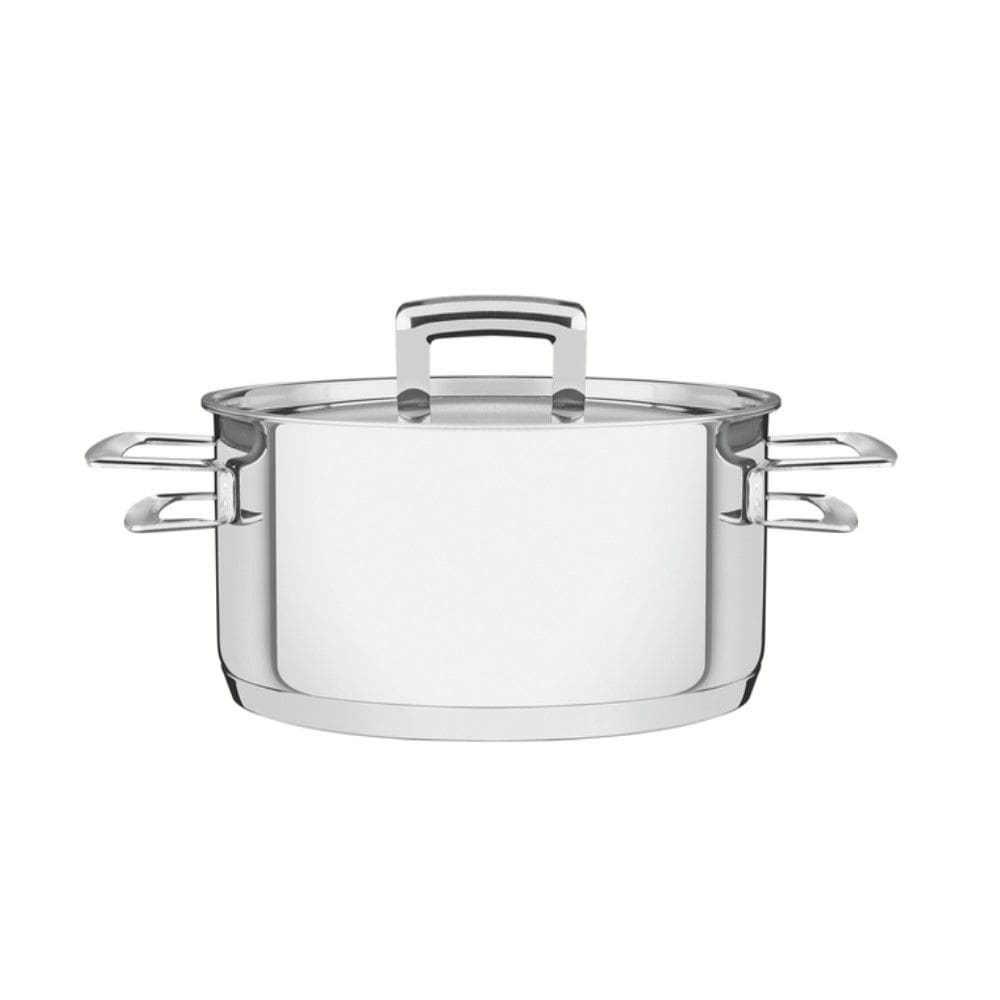 Caçarola Brava 24 cm 4,8 L em Aço Inox Fundo Triplo Tramontina 62403/240