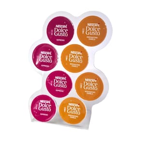 Suporte Porta Cápsulas Dolce Gusto - Nespresso - Tres - Organic Model - 8 Cápsulas Acrílico Cristal Premium