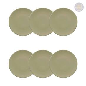 Conjunto de Pratos de Sobremesa 06 Peças Oliva Oxford