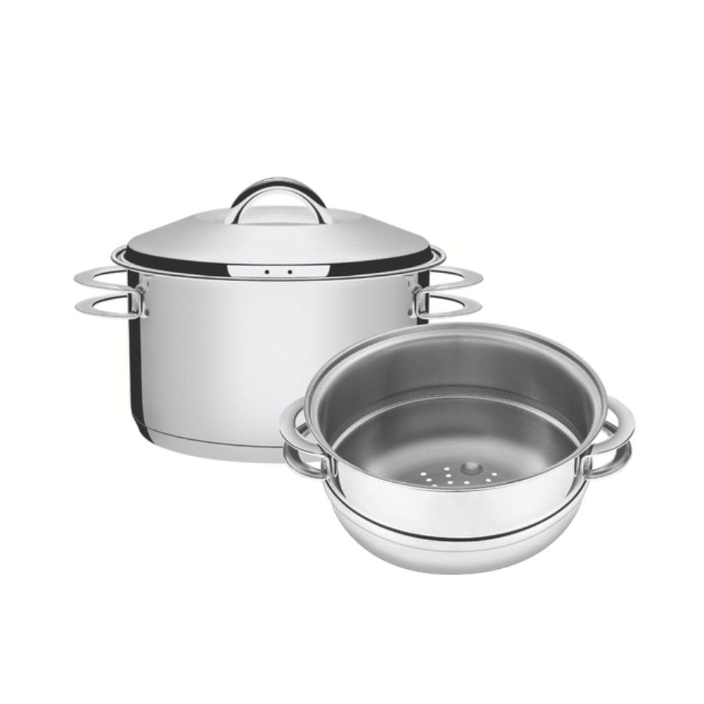 Cuscuzeira Solar 16 cm 1,8 L em Aço Inox Fundo Triplo Tramontina 65500/300