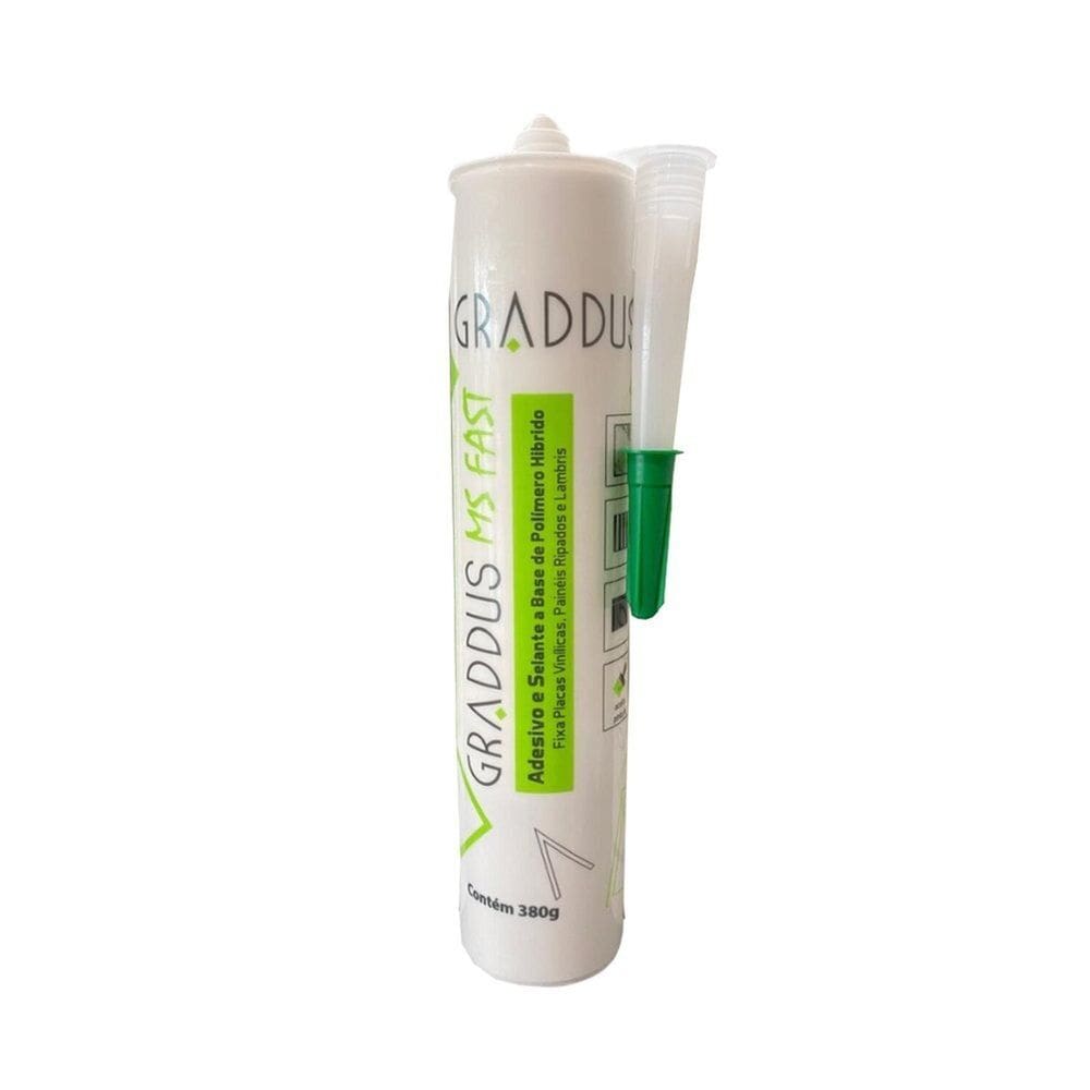 Ms Fast Adesivo e Selante - Tubo 380g Branco