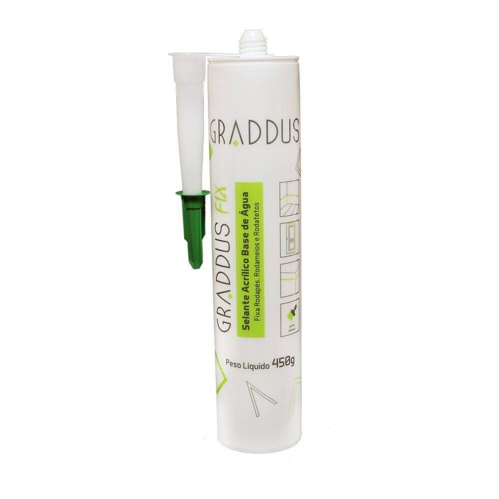 Selante Acrílico - Tb 450g Fixação de Rodapés Branco