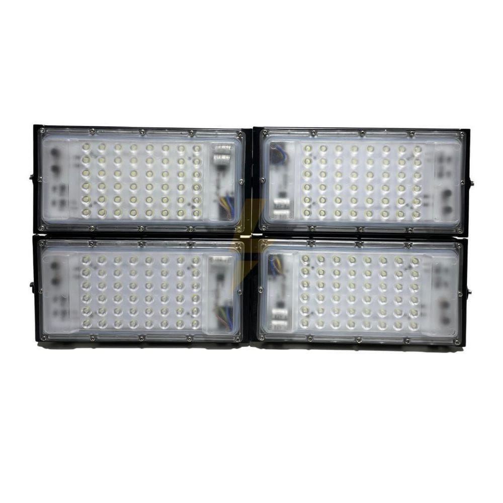Refletor Led N1 Duplo 400W Campo De Futebol / Beach Tennis
