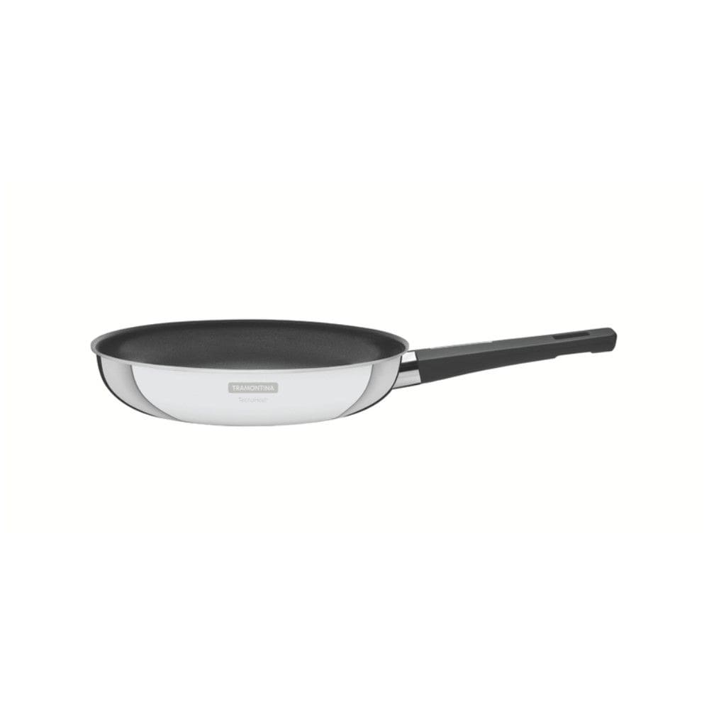 Frigideira Grano Baquelite 20 cm 1,2 L em Aço Inox com Corpo Triplo e Revestimento Antiaderente com Cabo de Baquelite Tramontina 62175/207