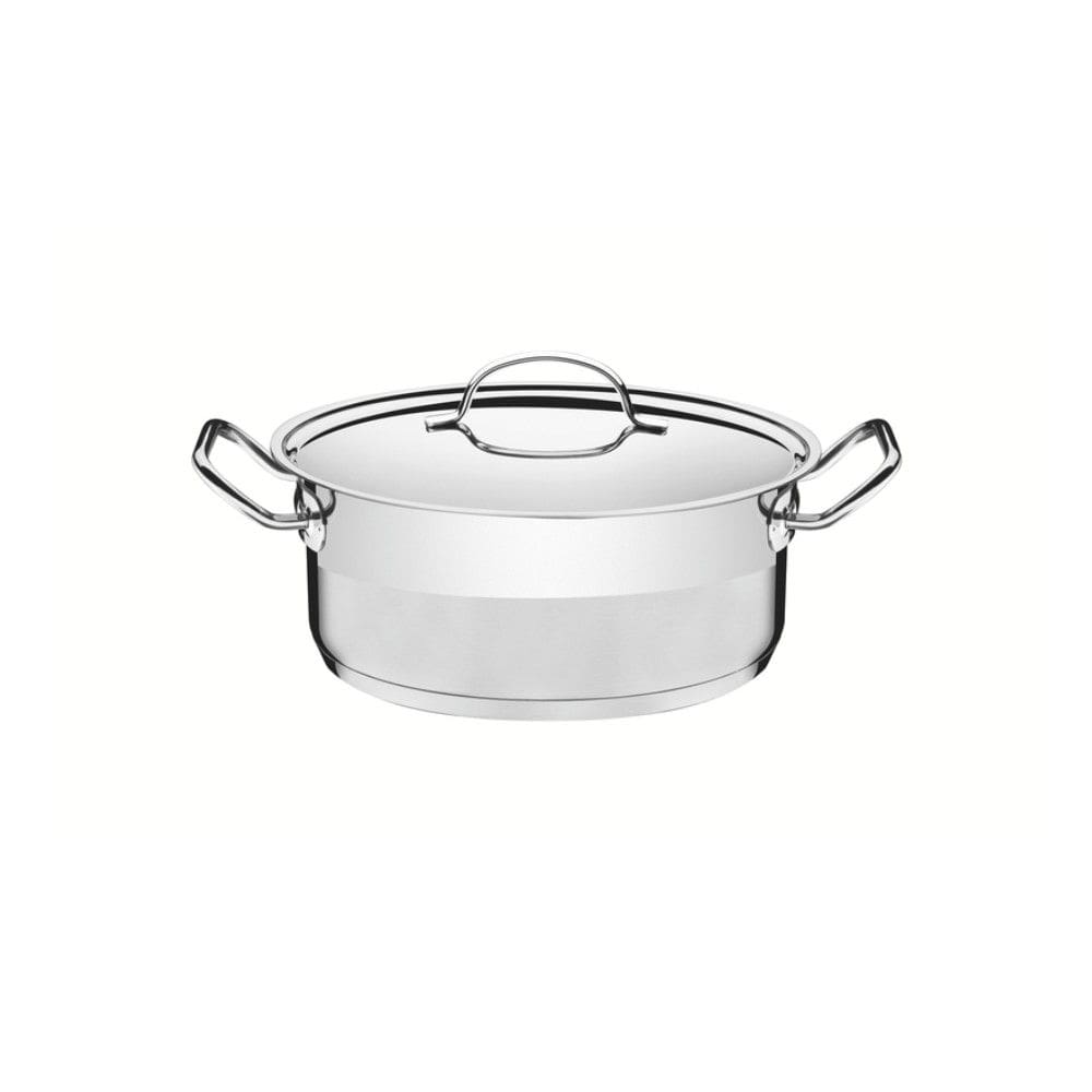 Caçarola Professional Rasa 20 cm 2,9 L em Aço Inox Fundo Triplo Detalhe Satinado Tramontina 62623/200