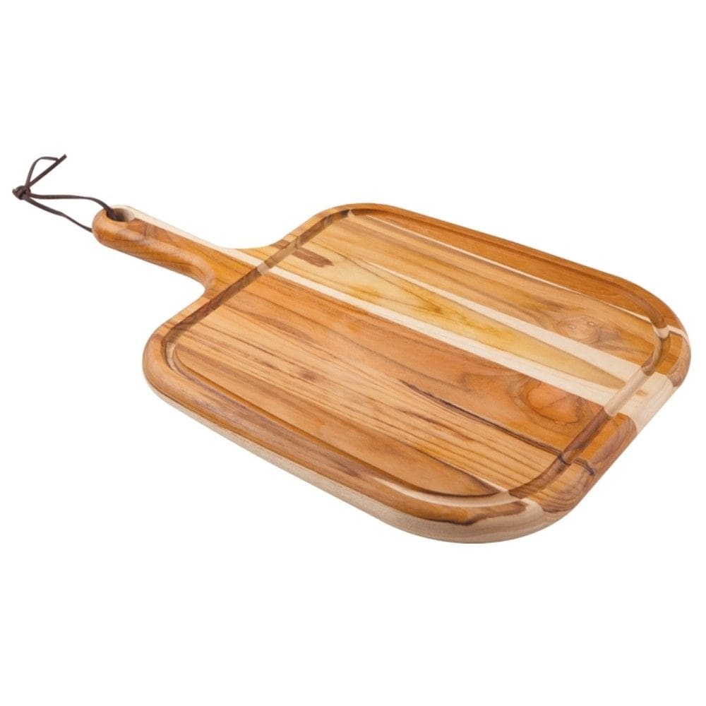 Tábua para Steak Provence 40 x 27 cm Madeira Teca com Cabo Tramontina 13410/051