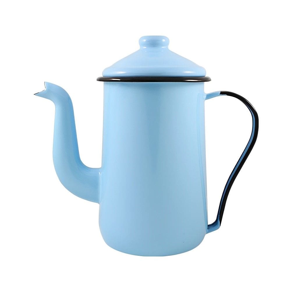 Bule para Café Tradicional Esmaltado Azul Claro 1,5 L Ewel