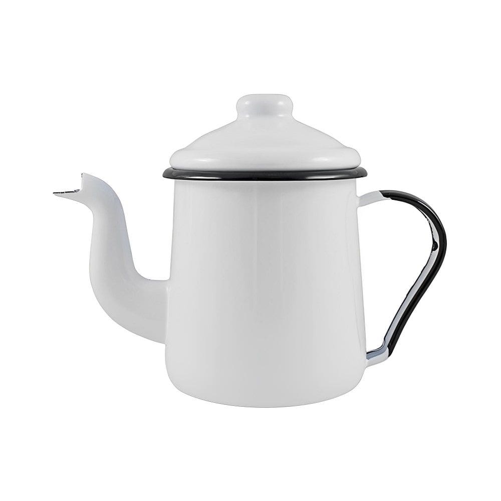 Cafeteira Tradicional Esmaltada Branco 1,1 L Ewel