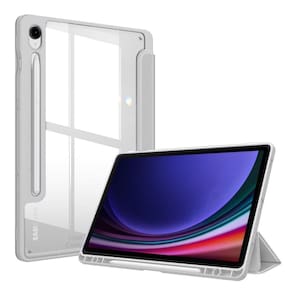 Capa Acrílica Smart p/ Tablet Samsung S9 Fe 10.9 X510/X516 Cinza