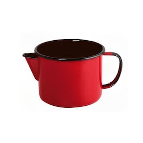 Caneca com Bico Esmaltada Vermelho 1 L Ewel