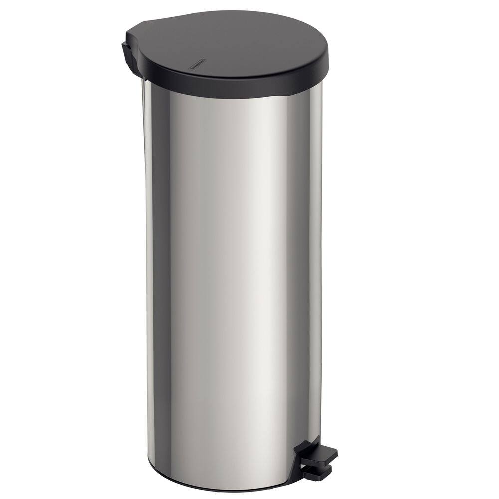Lixeira com Pedal New Aço Inox Polido 30 Litros - Tramontina 94538/730