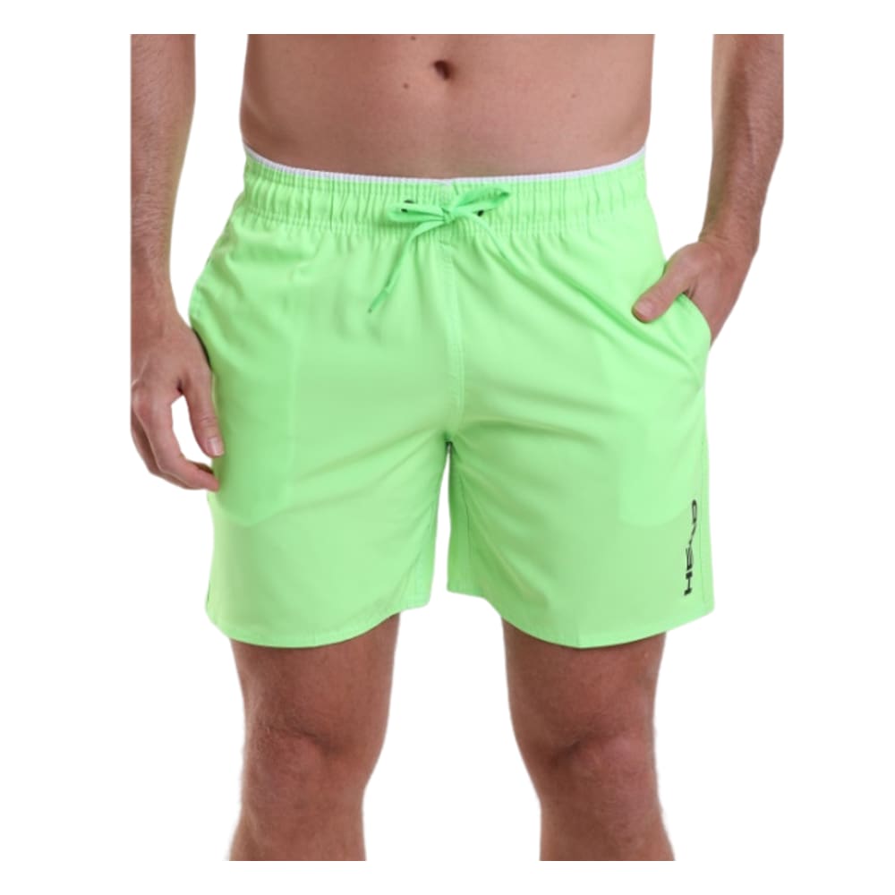 Short Head Masculino Microfibra 7 Polegadas Verde Fluor