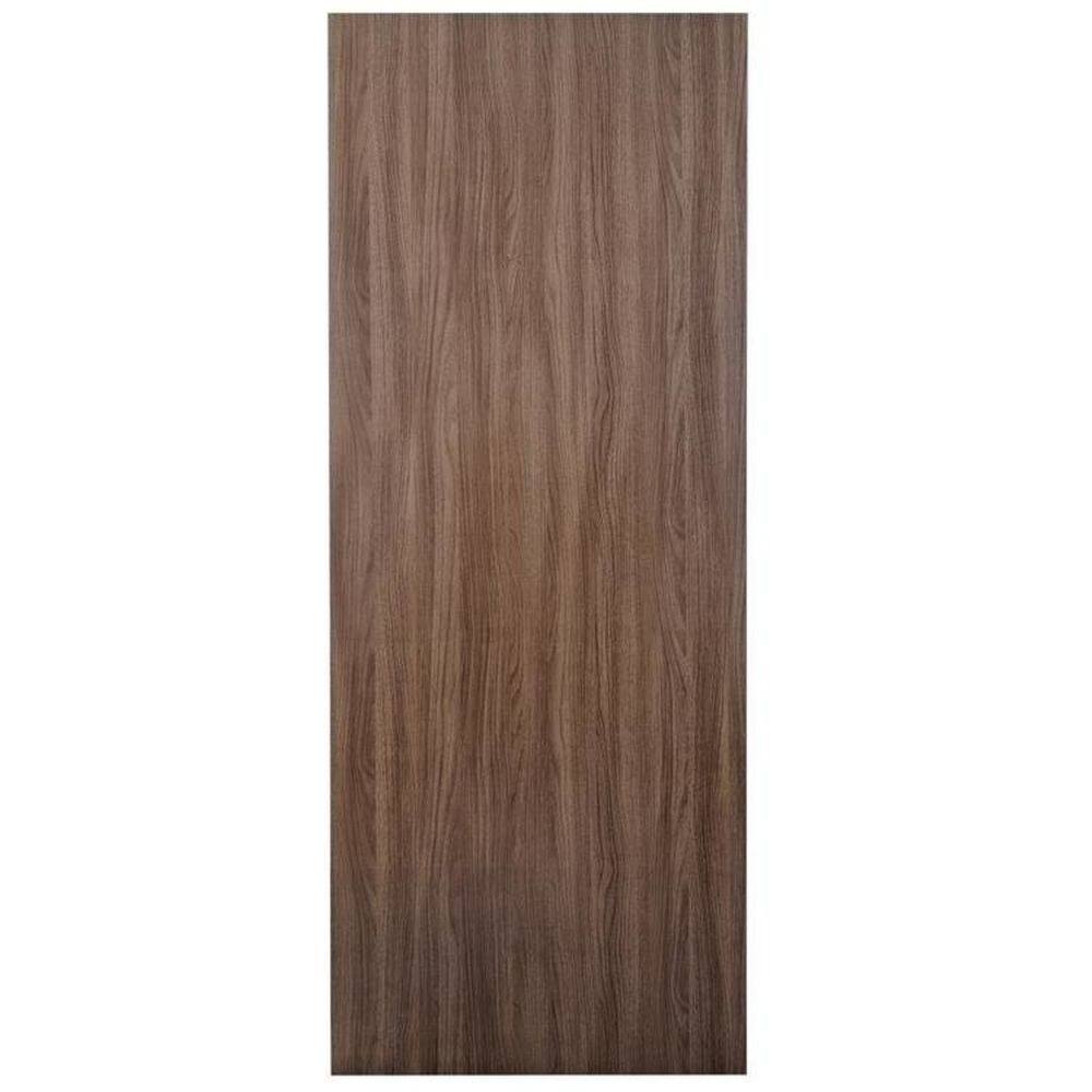 Kit com 3 Folhas de Porta Madeira Lisa 210x60cm Espessura 3,5cm Melamínica MGM Carvalho Quebec