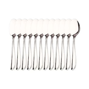 Kit 12 Colheres de Sobremesa Hercules Monterrey Aço Inox 1340-004