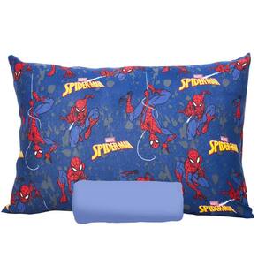 Jogo de Cama Simples Infantil Spider Man Solteiro Homem Aranha 2 Peças Portallar