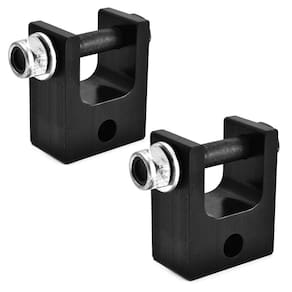 Par Prolongador De Amortecedor Traseiro Preto S10 2012 2013