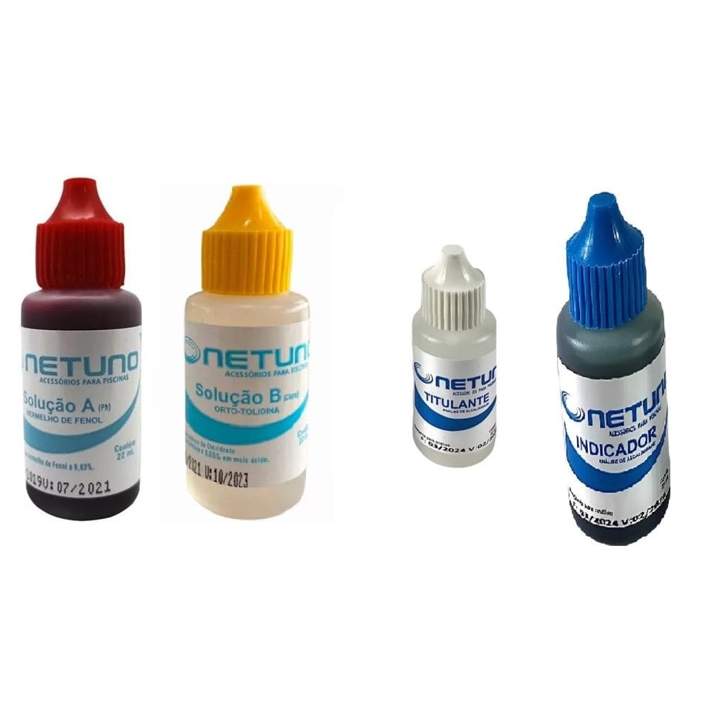 Kit Reagentes Cl-Ot Ph T1 T2 Netuno