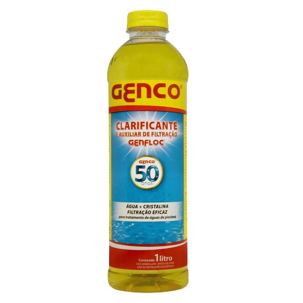 Kit Clarificante e Algicida de Manutenção 1L Genfloc Genco