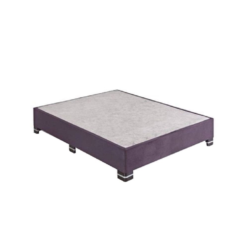 Base Box de Casal Kappesberg SOM001-138-042 Berinjela Suede