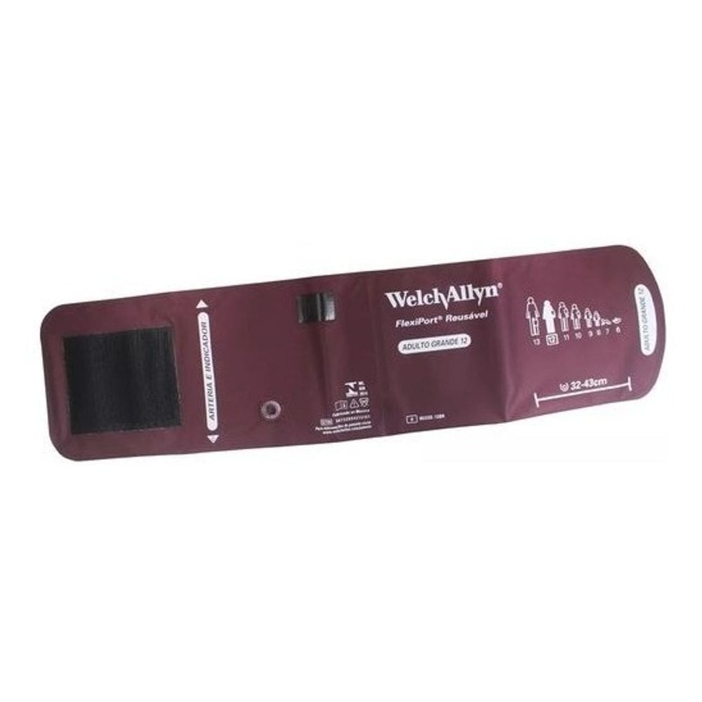 Bracadeira Flexiport Nº12 Grande Para Esfigmo Durashock Ds44