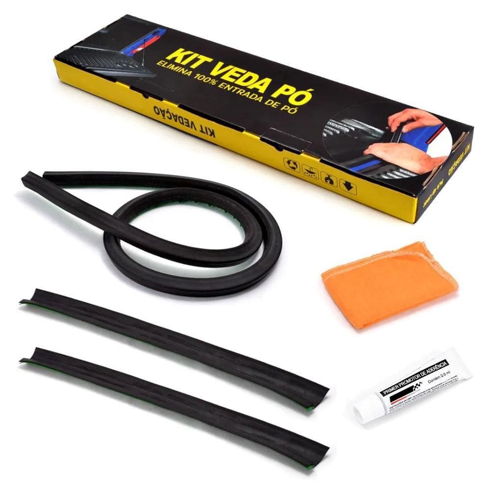 Kit Vedação Caçamba Ranger 2017 2018 - Proteção contra pó