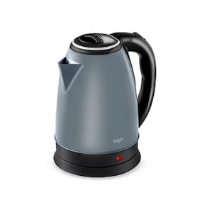 Chaleira Elétrica Elgin 127V Garrafa Térmica 1,8 Litros Com Desligamento Automático Cinza