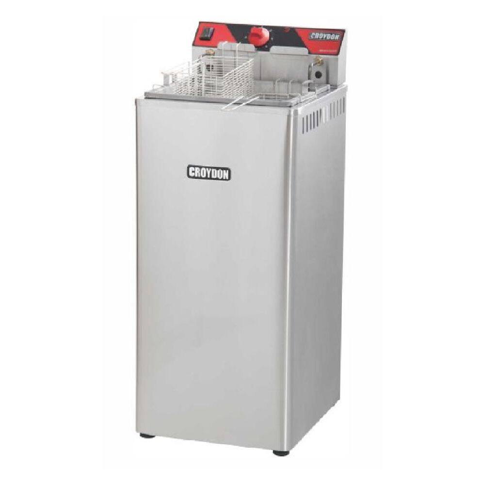 Fritadeira Elétrica Zona Fria FZ25 Croydon 15L Óleo 2 Cestos 5000Watts