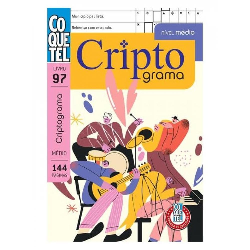 Livro Coquetel Criptograma 97