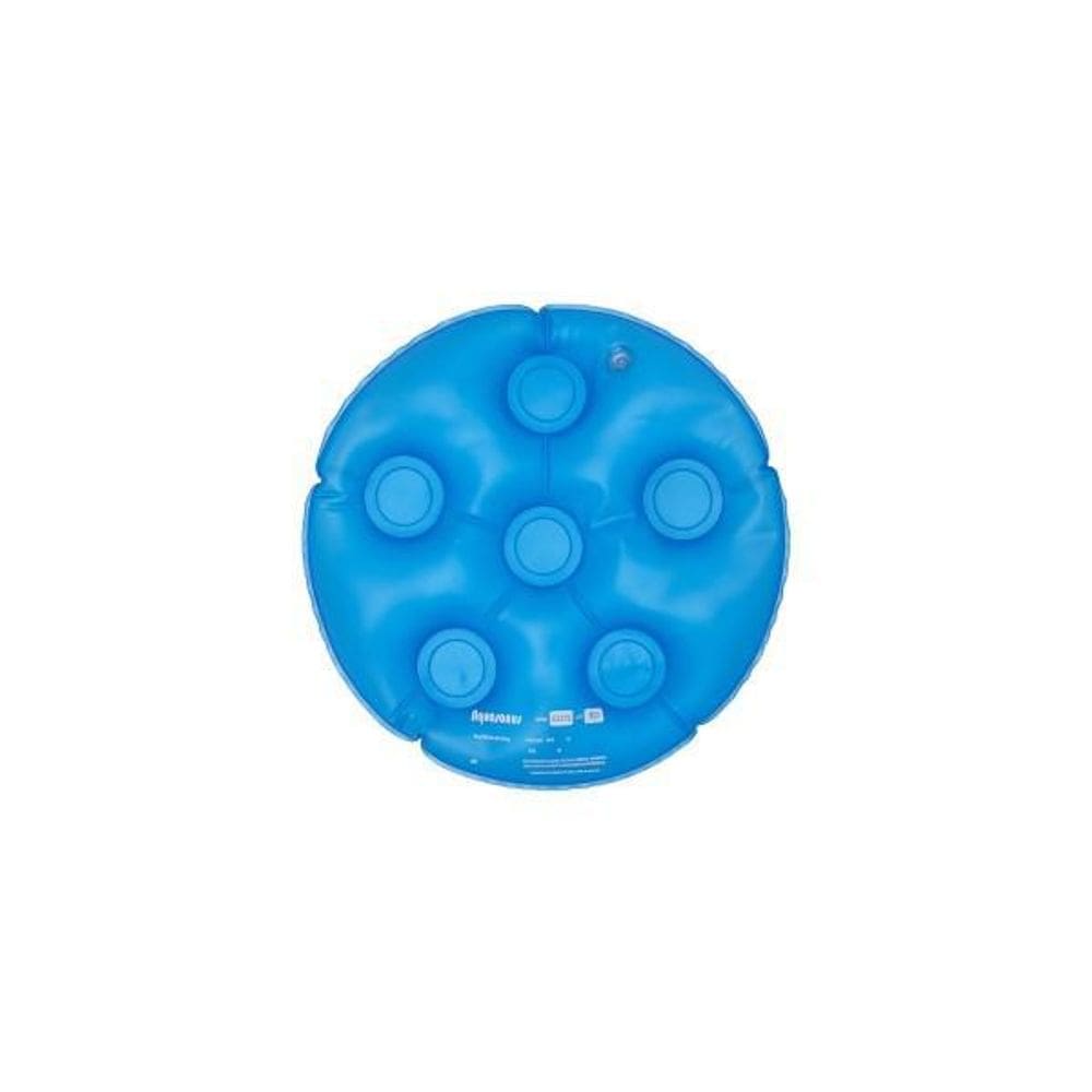 Almofada Inflável Redonda Azul Aquasonus 20x8x14 cm 350g